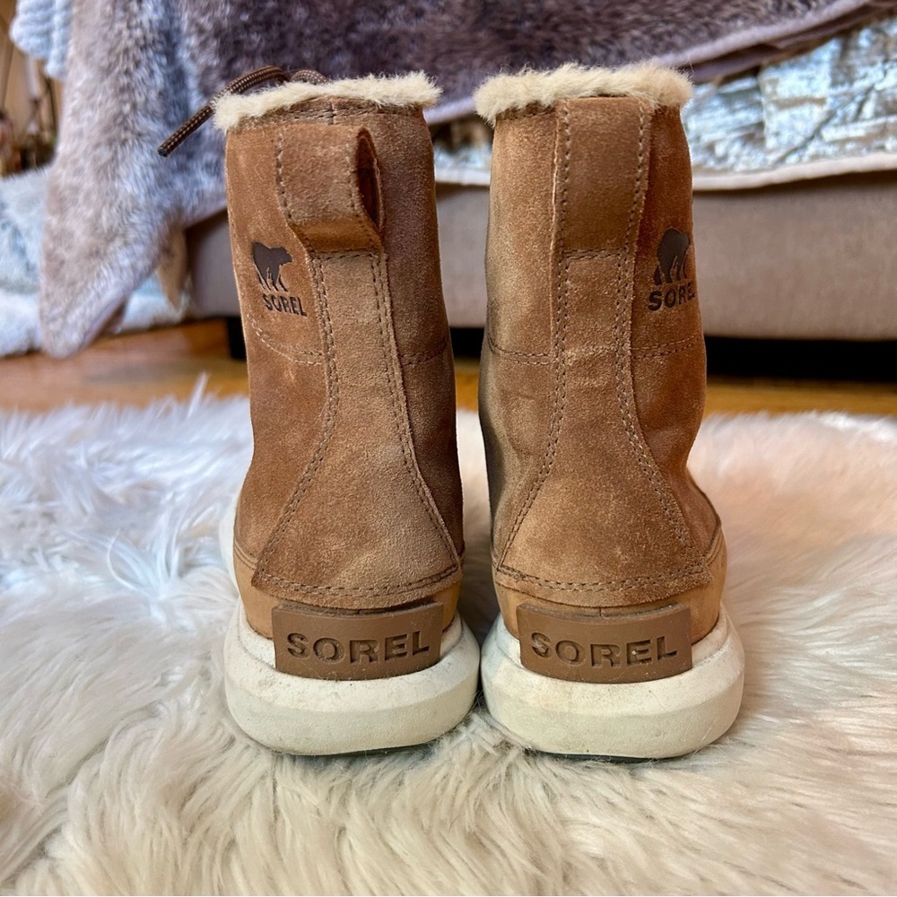 Sorel Women's Explorer II‎ Joan Faux Fur Waterproof Boot - Picture 6 of 9